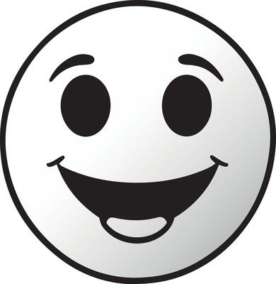 Funny Emoji Sticker Collection for Use in Digital Art