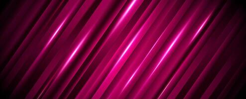 Abstract pink and red gradient background with light effects. Modern design vector