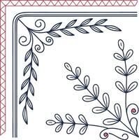 Elegant Border Set for Print and Digital Designs vector