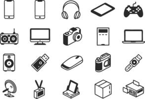 Device Icon Pack for Technology Themes vector