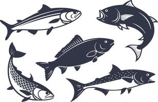Seamless Fish Pattern Design for Fabric and Packaging vector