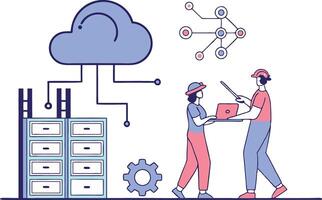Future Technology Concepts Shaping Tomorrow vector