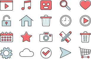 High Quality Interface Designs for Better UX vector