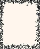 Delicate Floral Frame for Invitations and Greetings arts vector