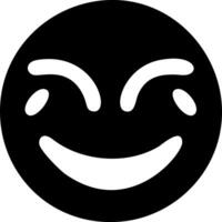 Smiling Emoji with Tears of Joy vector
