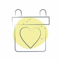 Icon Gift. related to World Peace symbol. Color Spot Style. design editable vector