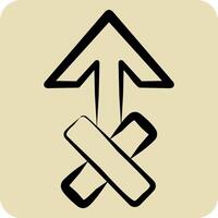 Icon Zeus. related to Astrology symbol. hand drawn style. design editable vector
