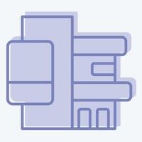 Icon Company Office. related to Industry symbol. two tone style. design editable vector