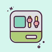 Icon Dashboard. related to Industry symbol. MBE style. design editable vector