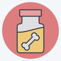 Icon Dipple Oil. related to Industry symbol. color mate style. design editable vector