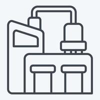 Icon Bussiness. related to Industry symbol. line style. design editable vector