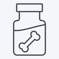 Icon Dipple Oil. related to Industry symbol. line style. design editable vector