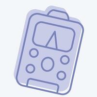 Icon Power Meter. related to Repair Tools symbol. two tone style. design editable vector