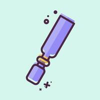 Icon Chisel. related to Repair Tools symbol. MBE style. design editable vector