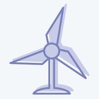Icon Sustainable Development. related to Development symbol. two tone style vector
