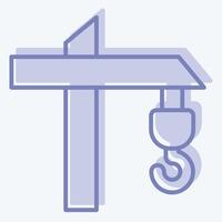 Icon Construction. related to Development symbol. two tone style vector