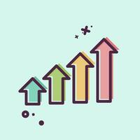 Icon Development Steps. related to Development symbol. MBE style vector