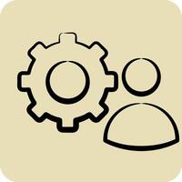 Icon Skills. related to Development symbol. hand drawn style vector