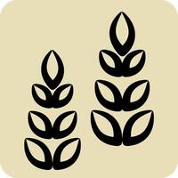 Icon Growth Tree. related to Development symbol. hand drawn style vector
