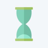 Icon Development Time. related to Development symbol. flat style vector