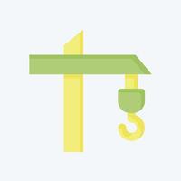 Icon Construction. related to Development symbol. flat style vector