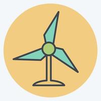 Icon Sustainable Development. related to Development symbol. color mate style vector