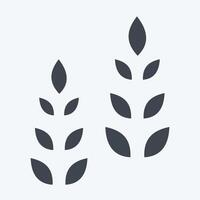 Icon Growth Tree. related to Development symbol. glyph style vector