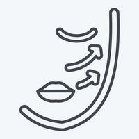 Icon Mesothreads. related to Cosmetology symbol. line style. design editable vector