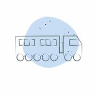 Icon Wiper. related to Transport symbol. Color Spot Style. design editable vector