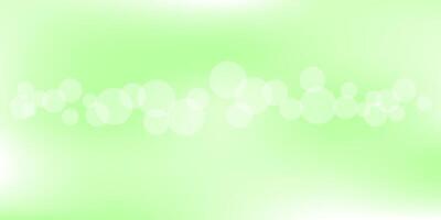 soft green bokeh for background, pastel light green with bokeh backgrounds banner ad, abstract glowing green bright shine blurred, defocused bokeh glitter on green color for backdrop and wallpaper vector