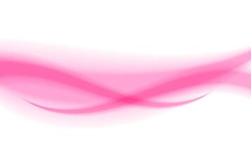 pink soft wave shape graphics on white background, abstract pink graphic smooth shape for banner copy space, blurred gradient pink wavy swirl soft effect, beautiful pink white wave curve for backdrop vector