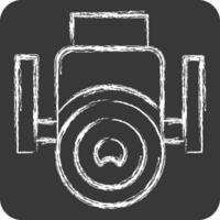 Icon Security Camera. related to Home Security symbol. chalk Style vector