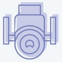 Icon Security Camera. related to Home Security symbol. two tone style vector