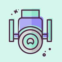 Icon Security Camera. related to Home Security symbol. MBE style vector
