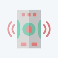 Icon Emergency. related to Home Security symbol. flat style vector