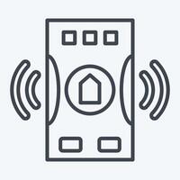 Icon Emergency. related to Home Security symbol. line style vector