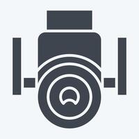 Icon Security Camera. related to Home Security symbol. glyph style vector