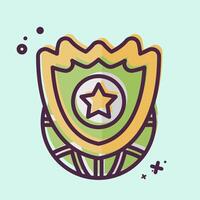 Icon Planit Grid. related to Military symbol. MBE style. design editable vector