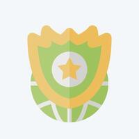 Icon Planit Grid. related to Military symbol. flat style. design editable vector