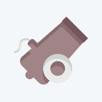 Icon Bullet. related to Military symbol. flat style. design editable 1 vector