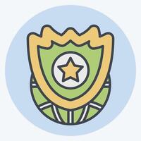 Icon Planit Grid. related to Military symbol. color mate style. design editable vector