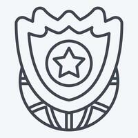 Icon Planit Grid. related to Military symbol. line style. design editable vector