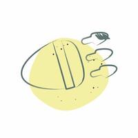 Icon Car Light. related to Light symbol. Color Spot Style. design editable vector