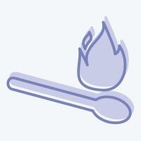 Icon Match. related to Light symbol. two tone style. design editable vector