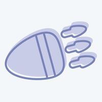 Icon Car Light. related to Light symbol. two tone style. design editable vector
