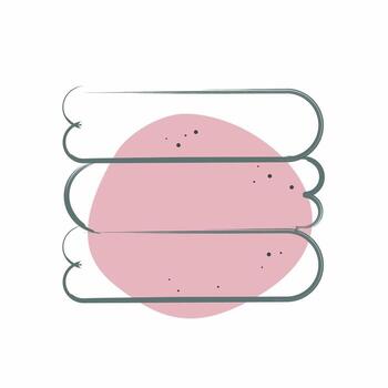 Icon Sheets. related to Bedding symbol. Color Spot Style. design editable vector