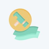 Icon Durable. related to Bedding symbol. flat style. design editable vector