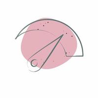 Icon Bandwidht. related to Download symbol. Color Spot Style. design editable vector