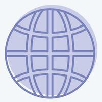 Icon Network. related to Download symbol. two tone style. design editable vector