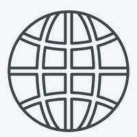 Icon Network. related to Download symbol. line style. design editable vector